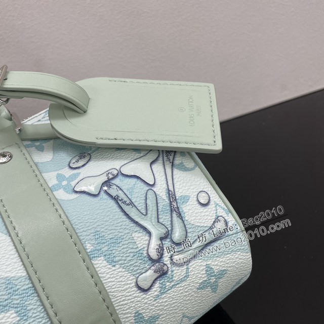 Lv路易威登2023專櫃新款Keepall Bandoulière25手袋 LV手提肩背男包 M22527 ydh5063